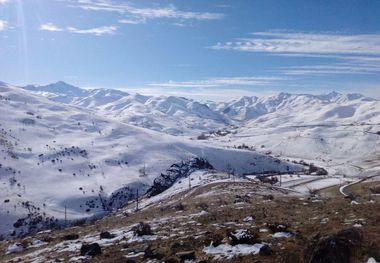 بارش برف کردستان را فرا می‌گیرد