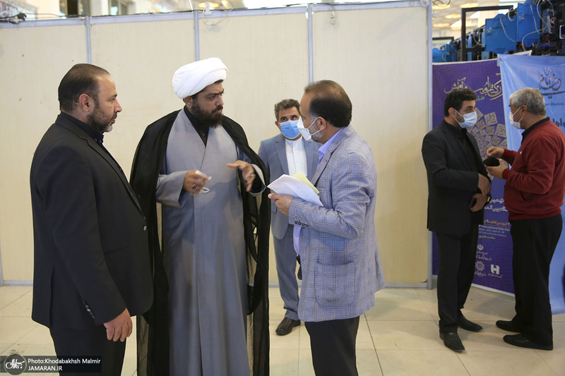 غرفه موسسه تنظیم و نشر آثار امام خمینی (س) در  نمایشگاه بین‌المللی قرآن