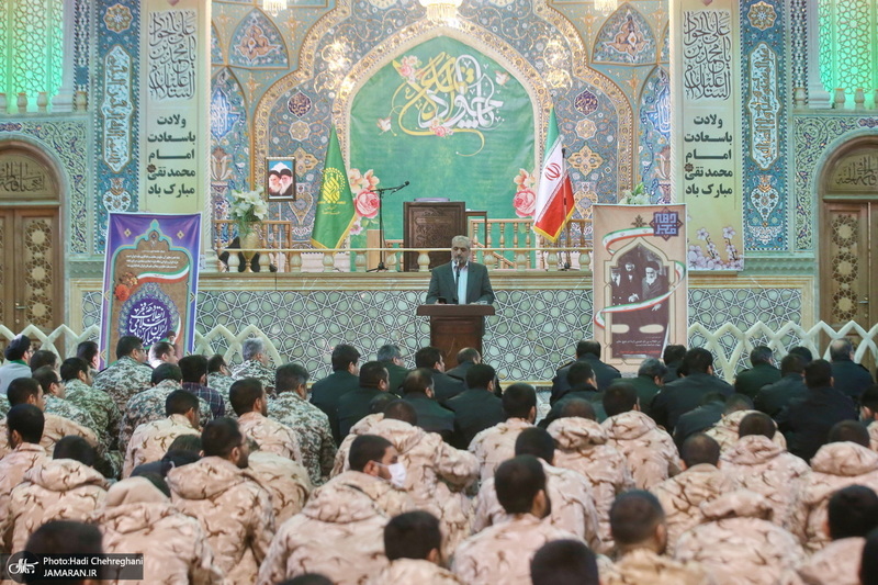 مراسم بزرگداشت 12 بهمن و گلباران بیت امام خمینی(س) در قم