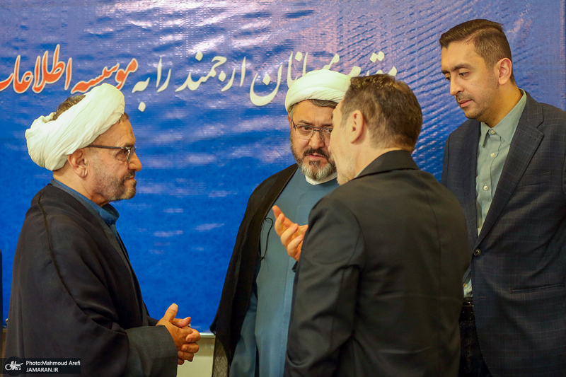 بازدید رئیس موسسه تنظیم و نشر آثار امام خمینی (س) از موسسه اطلاعات