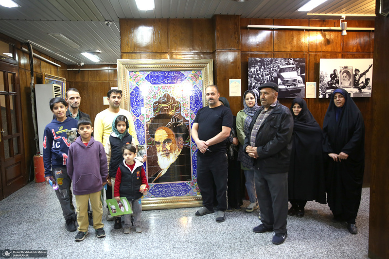 بازدید کردشگران نوروزی از بیت امام خمینی (س) در جماران