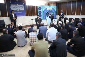 دیدار نوروزی سید حسن خمینی با کارکنان موسسه تنظیم و نشر آثار امام خمینی (س)