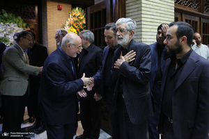 مراسم بزرگداشت مادر غلامعلی حدادعادل - 1