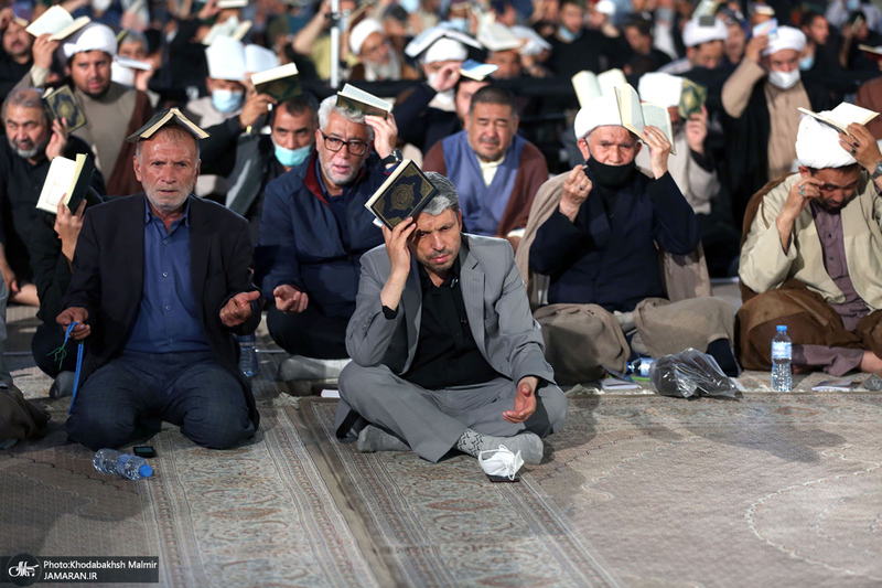 مراسم احیای شب بیست و سوم ماه رمضان در حرم مطهر امام خمینی (س)