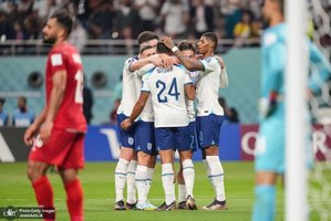 منتخب تصاویر  دیدار ایران و انگلیس در جام جهانی 2022