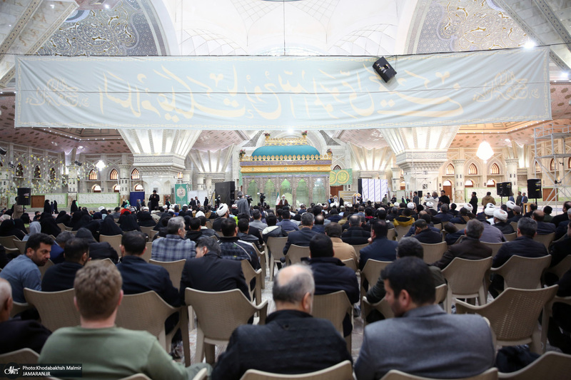 دیدار دبیرکل و کارکنان مجمع جهانی اهل بیت (ع) با سیدحسن خمینی