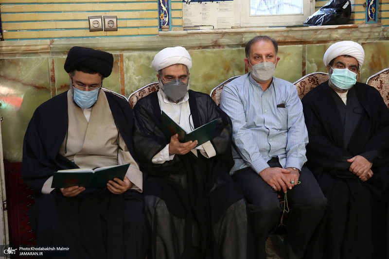 مراسم ختم مرحوم حاج محمد کمساری در قم -1