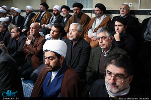 مراسم چهلمین روز درگذشت آیت الله العظمی موسوی اردبیلی(ره) در حسینیه جماران