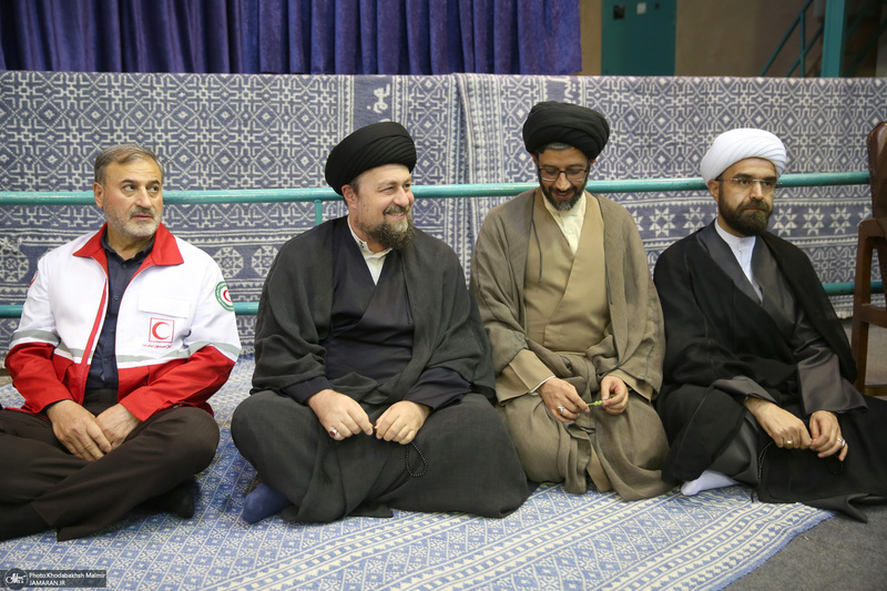 تجدیدمیثاق اعضای سازمان جوانان جمعیت هلال احمر با آرمان‌های امام خمینی(س)؛