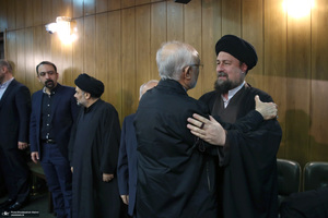 مراسم چهلمین روز درگذشت آیت الله بجنوردی در دائره المعارف بزرگ اسلامی - 1