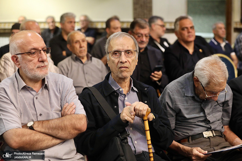 مراسم ختم پدر همسر محمد ظفرقندی