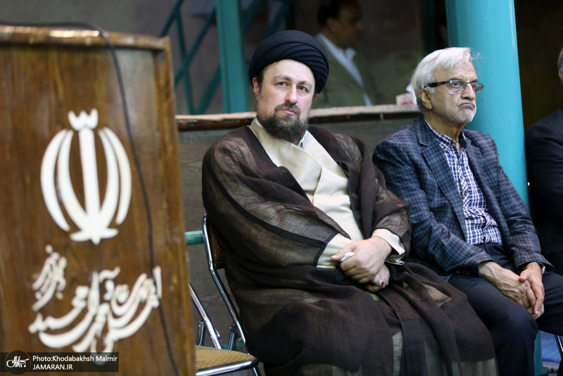 دیدار جمعی از پیشکسوتان ورزش کشور با سید حسن خمینی