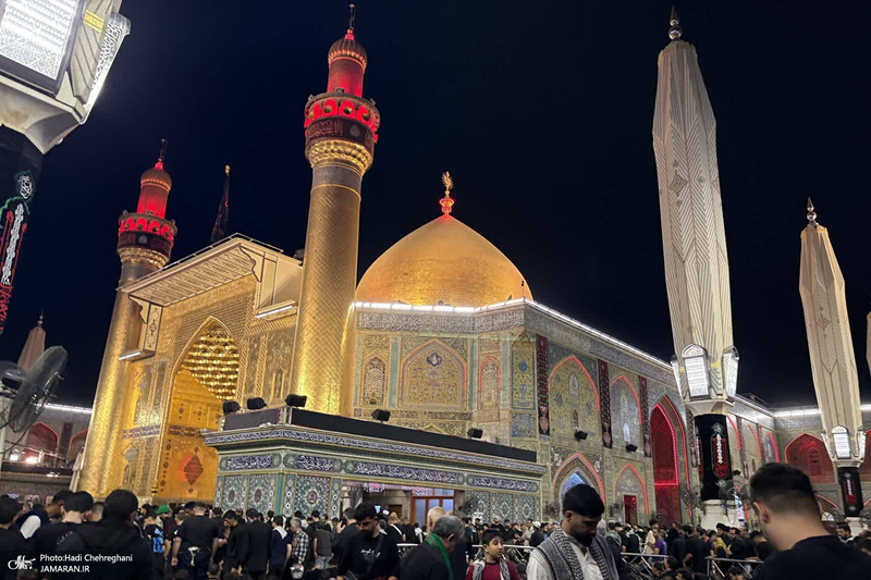 هم قدم با زائران اباعبدالله الحسین (ع)؛ حرم امیر المومنین (ع)