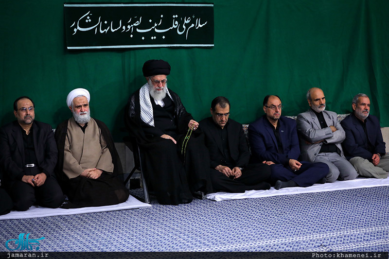 عزاداری اربعین حسینی با حضور هیئت‌های دانشجویی در حسینیه امام خمینی