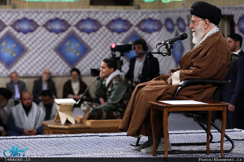 دیدار هزاران نفر از بسیجیان سراسر کشور با رهبر معظم انقلاب 