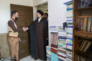 بازدید سید حسن خمینی از موسسه تنظیم و نشر آثار امام خمینی (س)