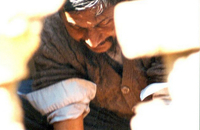 حضور حضرت آیت الله العظمی صانعی در جبهه 