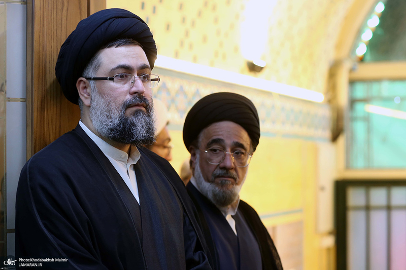 مراسم ختم همسر شهید آیت الله سید مصطفی خمینی (ره) -3