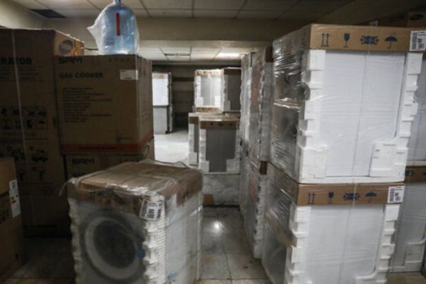 ۱۲۸ هزار دستگاه لوازم خانگی قاچاق در سمنان کشف شد