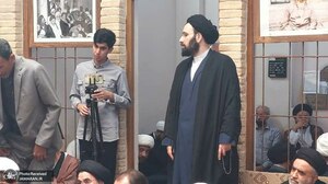 روضه هفتگی بیت امام خمینی در نجف اشرف همزمان با سالگرد آیت الله سید مصطفی خمینی (13)