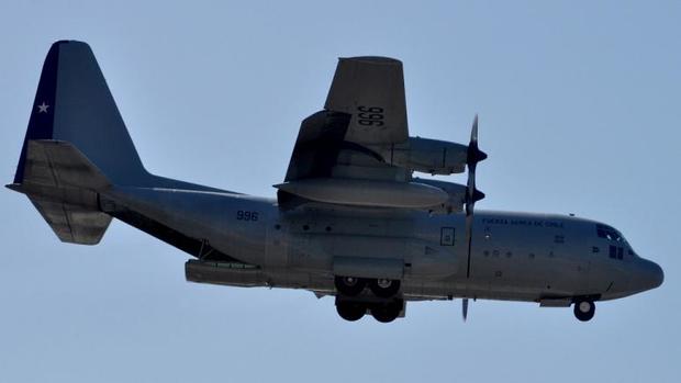 عکس/ ناپدید شدن هواپیمای ارتش شیلی