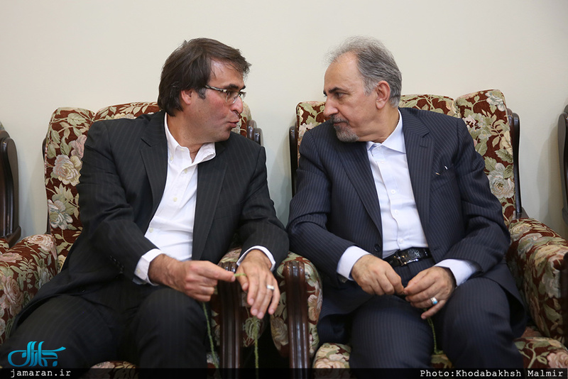 ادای احترام شهردار و اعضای شورای شهر پنجم نسبت به مقام شامخ حضرت امام(س)