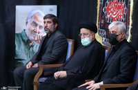 مراسم عزاداری سالار شهیدان در نهاد ریاست جمهوری با حضور رئیسی (3)