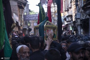 دسته عزاداری سنتی در کشمیر ھند