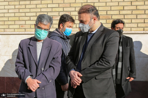 مراسم تشییع حجت الاسلام و المسلمین علی اصغر سعادتی در حسینیه جماران