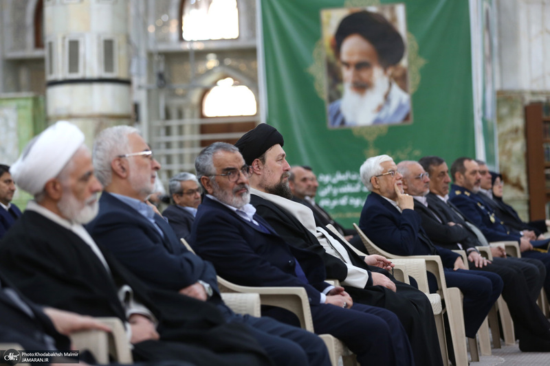 تجدید میثاق اعضای هیئت دولت با آرمان های امام خمینی (س) -2