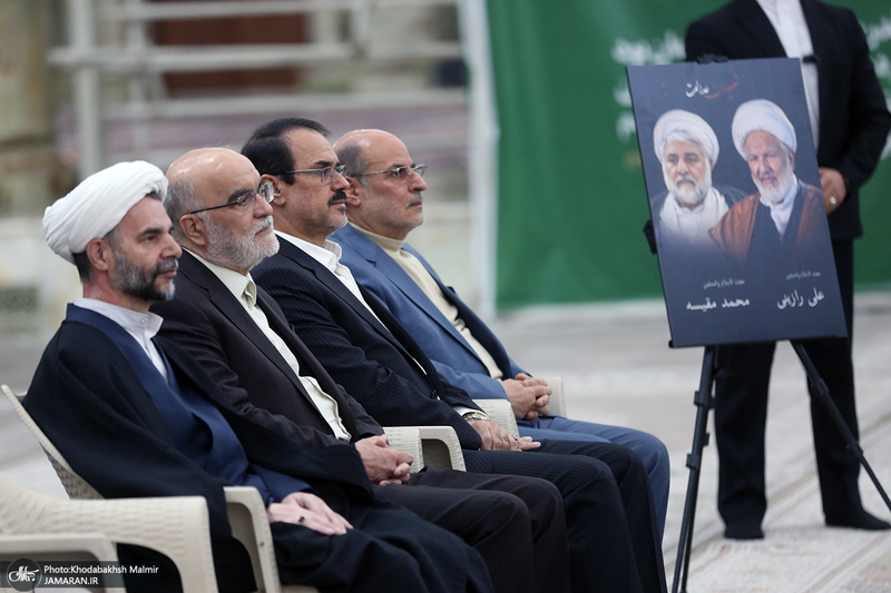 تجدید میثاق رئیس قوه قضاییه و جمعی از اعضای دستگاه قضا با آرمان های حضرت امام خمینی (س)-2