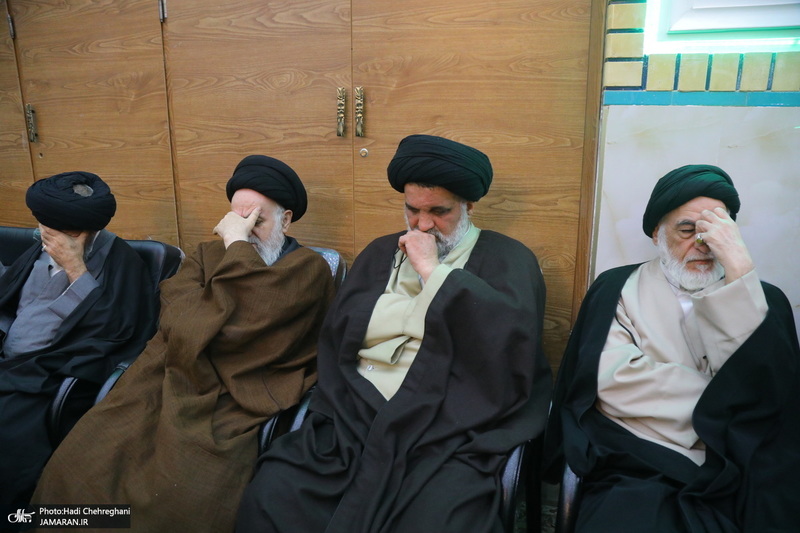 مراسم ترحیم مرحومه زهرا سادات روحانی