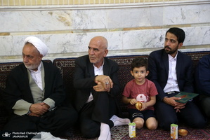 مراسم بزرگداشت والده حضرت آیت الله بیات زنجانی