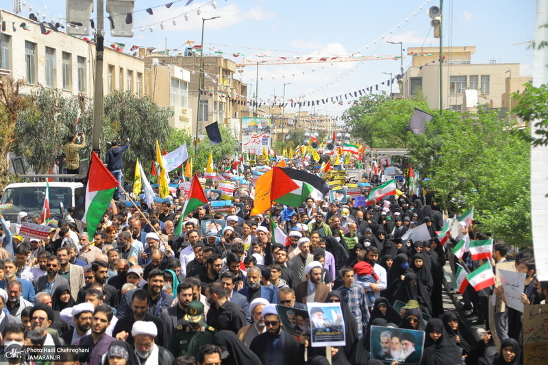 راهپیمایی باشکوه روز قدس در قم - 2