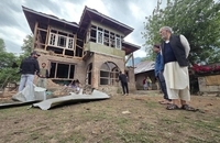 گلوله باران تازه پاکستان در منطقه مرزی شمال کشمیر هند (1)