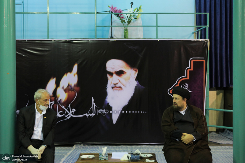 دیدار خیرین مدرسه ساز شهر تهران با سید حسن خمینی