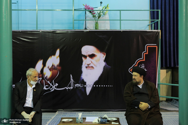 دیدار خیرین مدرسه ساز شهر تهران با سید حسن خمینی