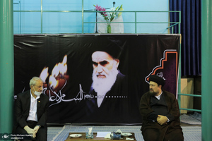 دیدار خیرین مدرسه ساز شهر تهران با سید حسن خمینی