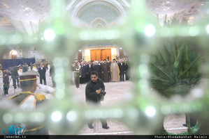 تجدید میثاق رییس جمهوری و اعضای هیئت دولت با آرمان های حضرت امام(س) 