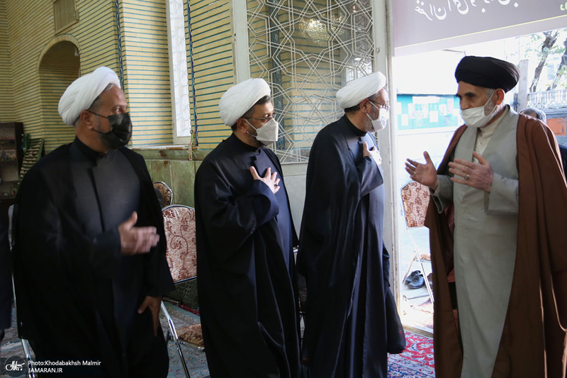 مراسم ختم مرحوم حاج محمد کمساری در قم -1