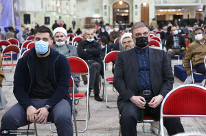 مراسم دوازدهمین سالگرد رحلت همسر گرامی امام و بیست و هفتمین سالگرد ارتحال سید احمد خمینی (ره)