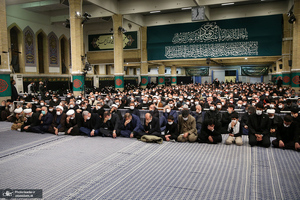 مراسم عزاداری شام شهادت حضرت فاطمه‌ زهرا (س) در حسینیه امام خمینی