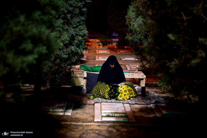 احیای شب نوزدهم ماه رمضان در گلزار شهدای بهشت زهرا (س)