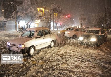 ثبت بیشترین بارش برف در بروجرد