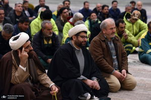 مراسم جشن میلاد امام محمدتقی (ع) کارکنان شهرداری حرم امام خمینی (س)