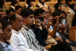 دیدار مسئولین هیت های مذهبی اتباع استان تهران با سید حسن خمینی