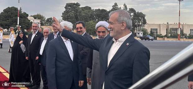 پزشکیان عازم ترکمنستان شد 