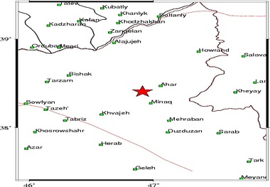 زمین لرزه 3.5 ریشتری در اهر