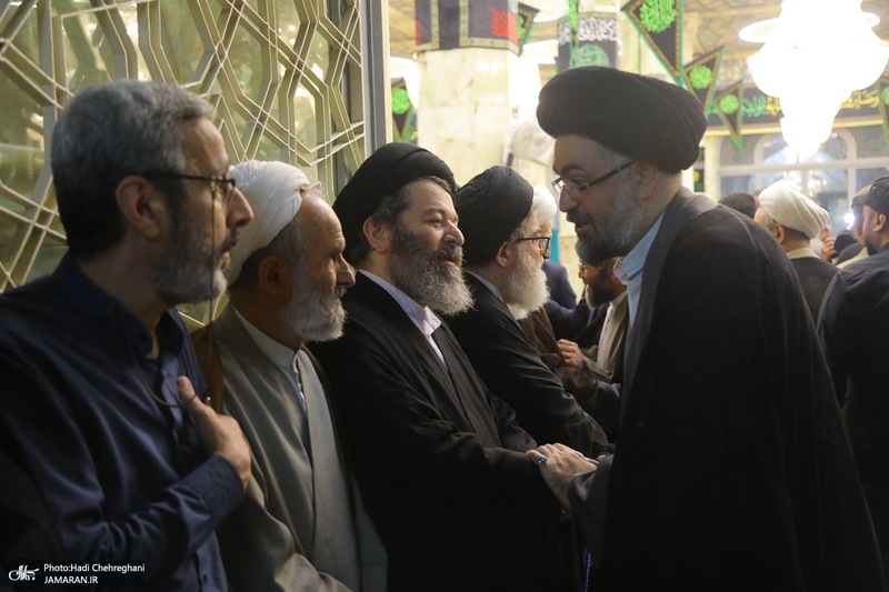 مراسم چهلمین روز ارتحال آیت الله العظمی شبیری زنجانی (ره)
