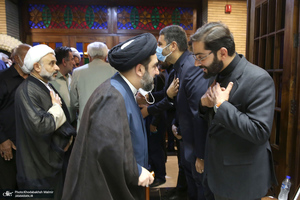 مراسم ختم حجت الاسلام و المسلمین سید محمود دعایی در مسجد نور -1